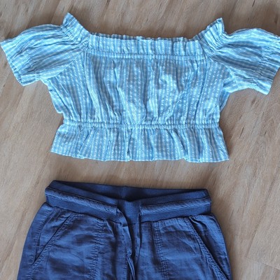 Splendid Damen Jogginghose Blau Gr. S gerades Bein, elast. Bund, Taschen