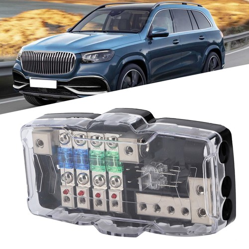 Box Audio Stereo MultiFunctional 4-Way Distribution Holder & LED For SU HEN - Picture 19 of 23