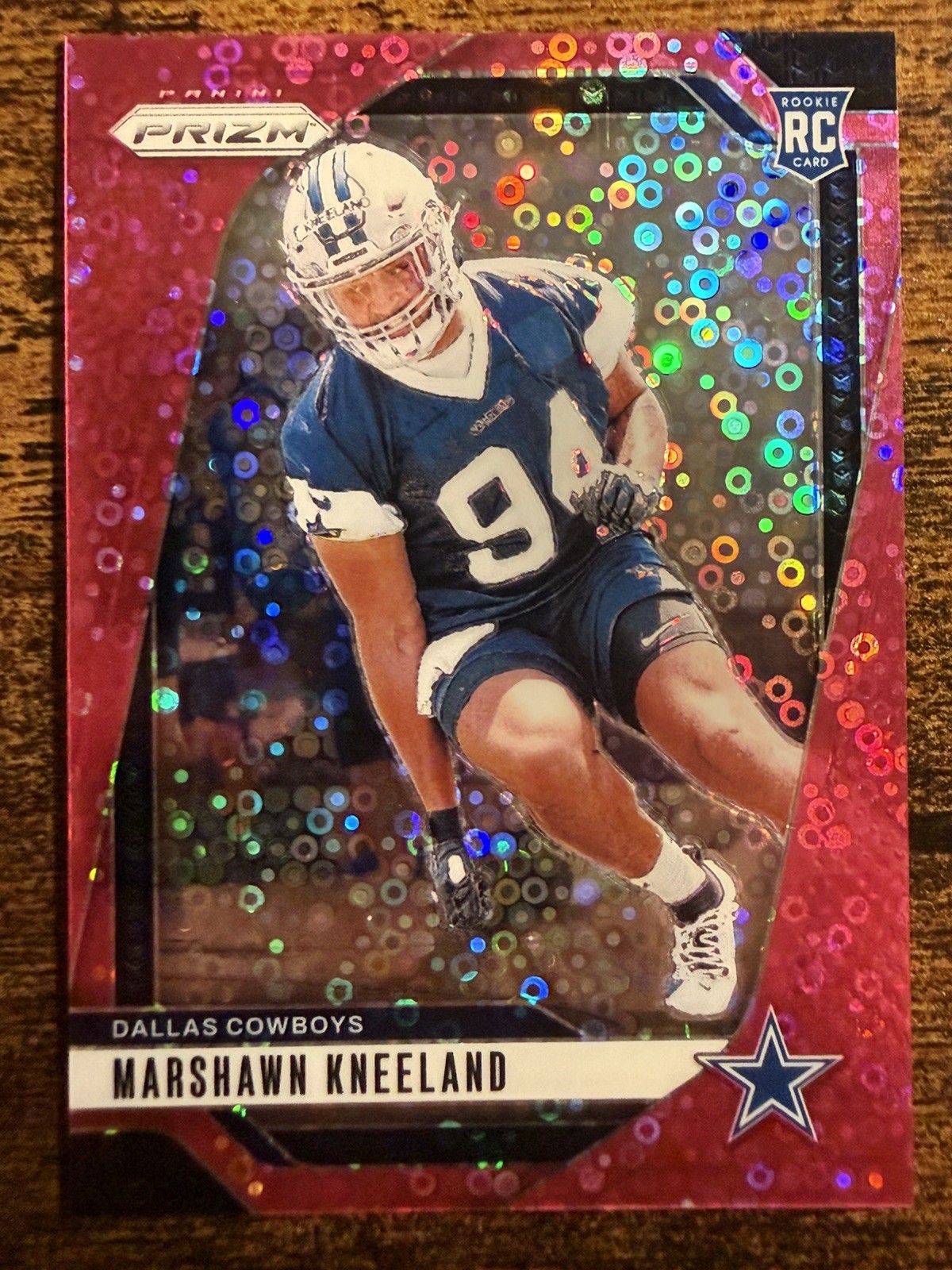 Marshawn Kneeland Panini Prizm #373 Pink