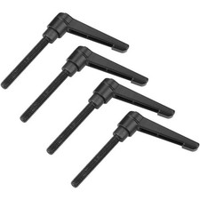 Black Machine Handle Adjustable Clamping Lever Male Knob M4 M5 M6 M8 M10 M12 M16