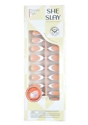 Almond Sunkiss-140pcs Multi-Shape French Press-On Nails