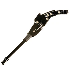 EVO Black 2-Stay Mount Adjustable Alloy Rear Bike Bicycle Single Leg Kickstand