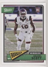 2018 Panini Classics Rookies Blank Back 28/50 Jaleel Scott #262 6p0