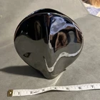 Naomi Cahara For Mikasa Japan Vase Metallic Silver Signed