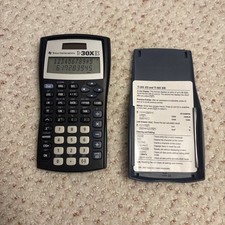 TI-30X IIS Texas Instruments Solar Scientific Calculator