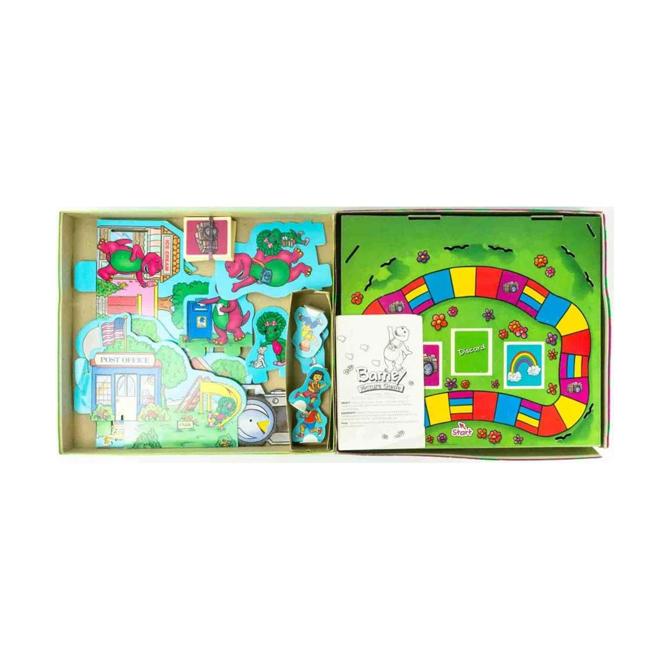 Настольная игра Parker Bros Barney Picture Game Box Fair - Изображение 2 из 2