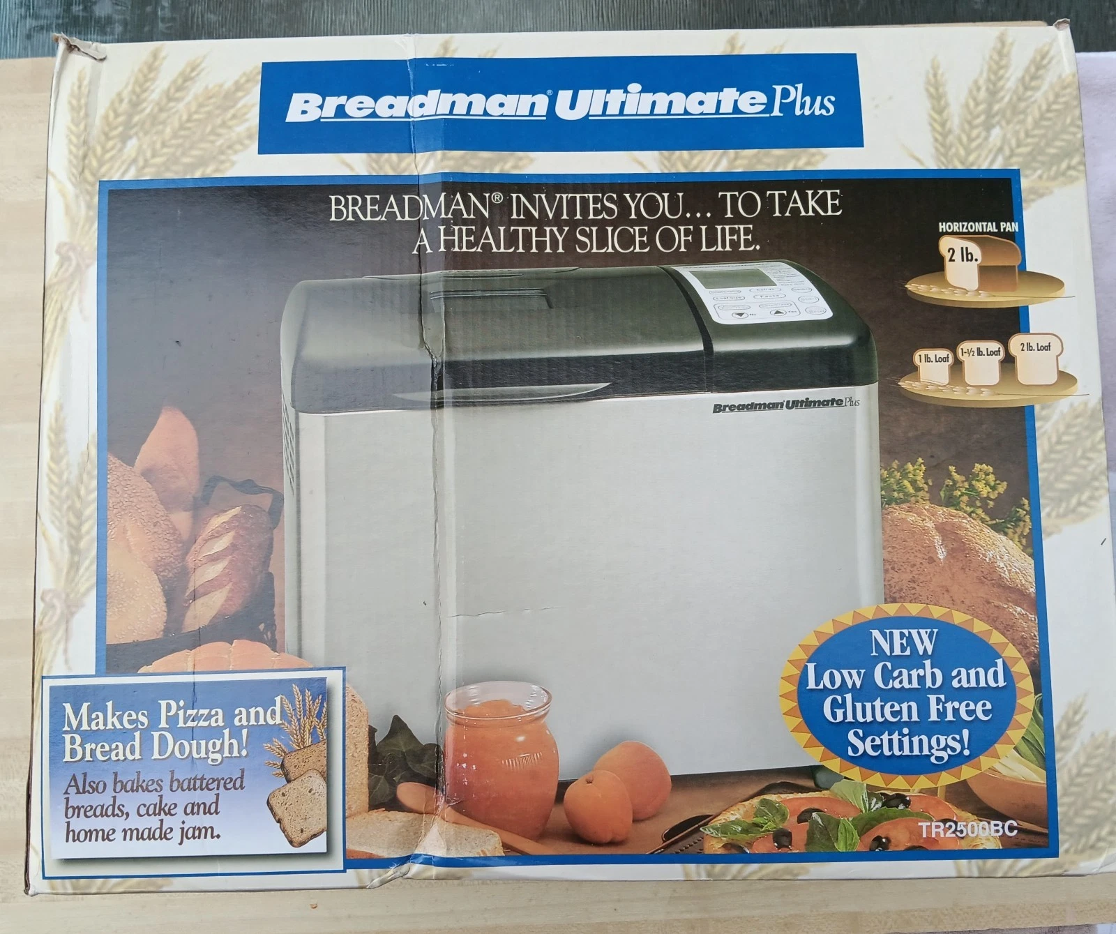 Breadman Ultimate Plus TR2500BC Stainless Steel 2LB Bread Maker NEW IN OPEN BOX
Opens in a new windo