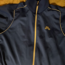 Nike Air Mens Blue/Gold Full-Zip Track Jacket...