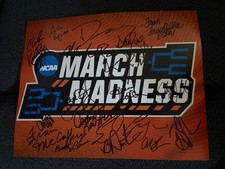 18 Signed 11 X14 Photo Basketball Coaches Etc March Madness Mark Few Dan Hurley