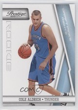 2010 Prestige Rookie Draft Picks Rights Light Blue 799/999 Cole Aldrich #221 0a7