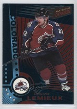 1997-98 Pacific Dynagon Emerald Claude Lemieux #31 2a8