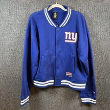NWT New York Giants NFL Snapfit New Era Women's Bomber Jacket XL