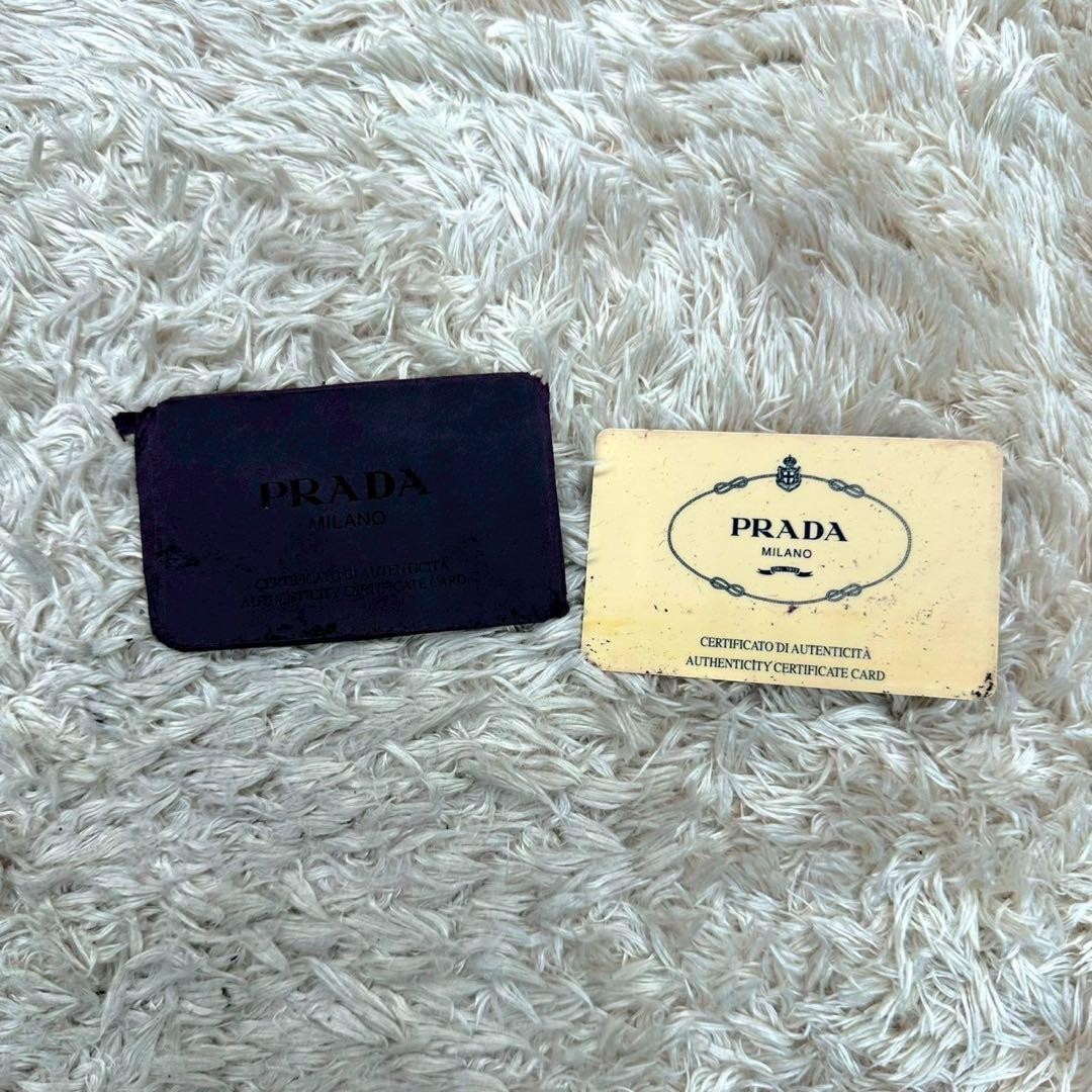 Excellent condition PRADA Backpack Black Nylon Tr… - image 9