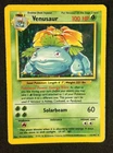 Pokémon TCG Venusaur 15/102 Base Set Holo Vintage 1999 WOTC Moderately Played