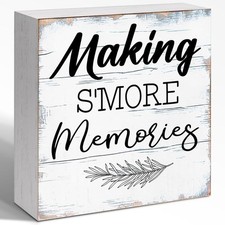 Weathered Farmhouse Wooden Sign, Cabin Kitchen Counter Housewarming Gift