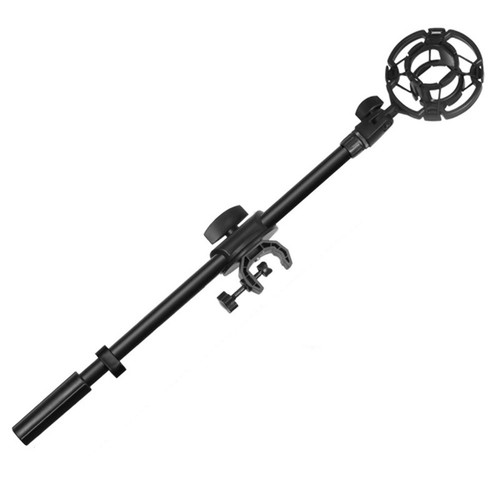 Compact Microphone Stand with Adjustable Features for Musicians and Podcasters - Picture 7 of 17