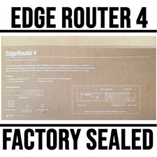 Ubiquiti EdgeRouter 4 ER-4 Gigabit Router 3-Port SFP Brand New Sealed