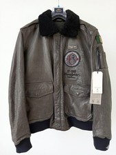 GIUBBOTTO IN PELLE AERONAUTICA MILITARE 