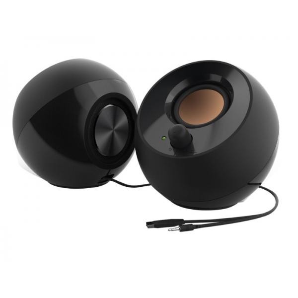 Creative Nero Pebble 2.0 Altoparlante Per Pc Cablato 4.4 W - Immagine 2