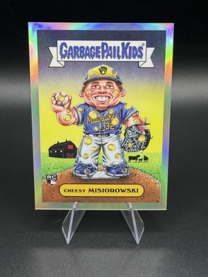 2026 Bowman Chrome Jacob Misiorowski Garbage Pail Kids RC Cheesy Miz SSP GPK-19