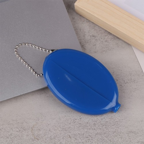 Small Oval Coin Purse Mini Earring Ring Storager With Chain Portable Bag Pend-yg - Picture 14 of 26