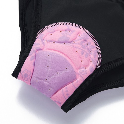 Pink M Women Cycle Underwear Gel Padded Bike Shorts Briefs Under HOT - Bild 22 von 24