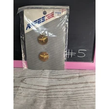 AAFES Propeller Wing Pin Set 2 AR BOS Aviation E.P. Double Pins New VTG