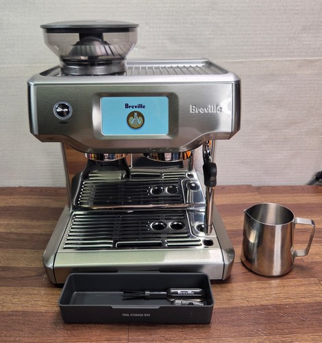 Breville The Barista Touch Espresso Machine Stainless Steel BES880 BSS/C READ