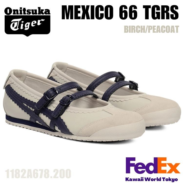 Onitsuka Tiger MEXICO 66 TGRS BIRCH / PEACOAT 1182A678 200 Women's