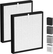 2Pack TZ-K2 Replacement Filter Compatible with ToLife Air Purifier 2 Pack 