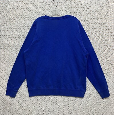 Air Jordan Sweatshirt Men's XL Blue Flight Jumpman Crew Neck
