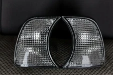 BMW 5er E34 525i 540i M5 Sedan Touring White Smoked Turn Signal Lamp Set TYC