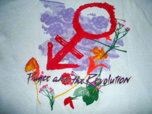 Prince Revolution Sweatshirt-Original Owner-1984-World Tour-HTF-Design