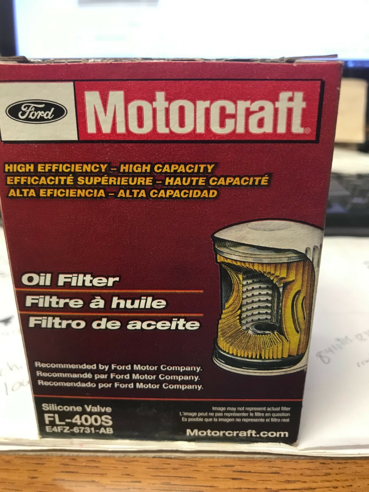 MOTORCRAFT FL 400S cross reference oil filters oilfilter