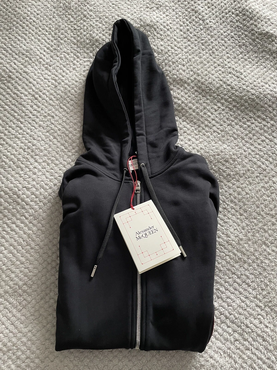 Alexander mcqueen zip up hoodie sale