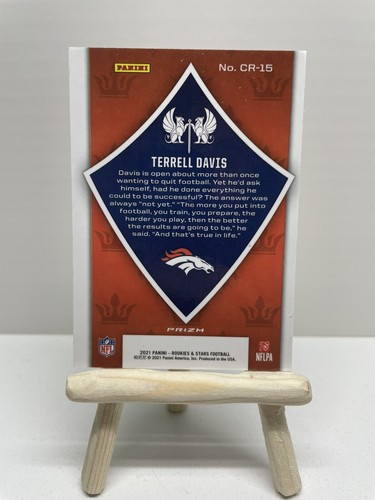 2021 Rookies And Stars Crusade Prizm Terrell Davis # 15 - Picture 2 of 2