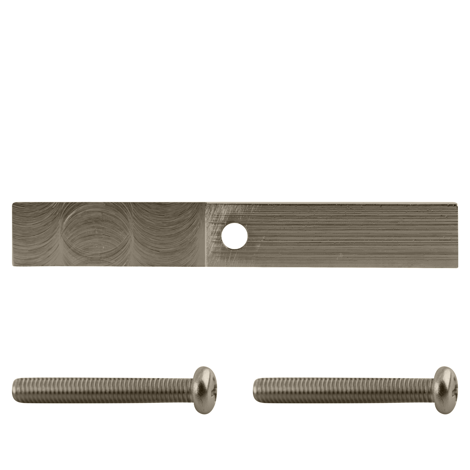 CRL HAB01BN Brushed Nickel Adapter Block for Prima, Shell and Rondo Hinges