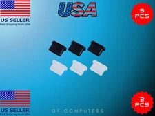 3x Lightning Port Anti-Dust Plug for iPhone Pro & Apple Charger Cover