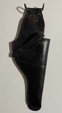Vintage Leather Holster - RH Black Very Nice Condition