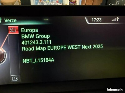 MAP KARTE NAVIGATION UPDATE BMW EUROPE NEXT 2025 FSC + USB