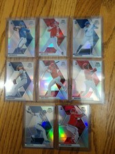 Lot (8) 2020 Chronicles Mosaic Holo Silver Prizm- Bichette Trout Lux May Aquino+
