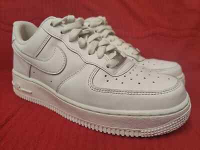 NIKE AIR FORCE 1 TRIPLE WHITE LEATHER STUNNIN RETRO SNEAKER TURNSCHUHE UK 5,5 39