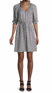 white ruffle summer dress