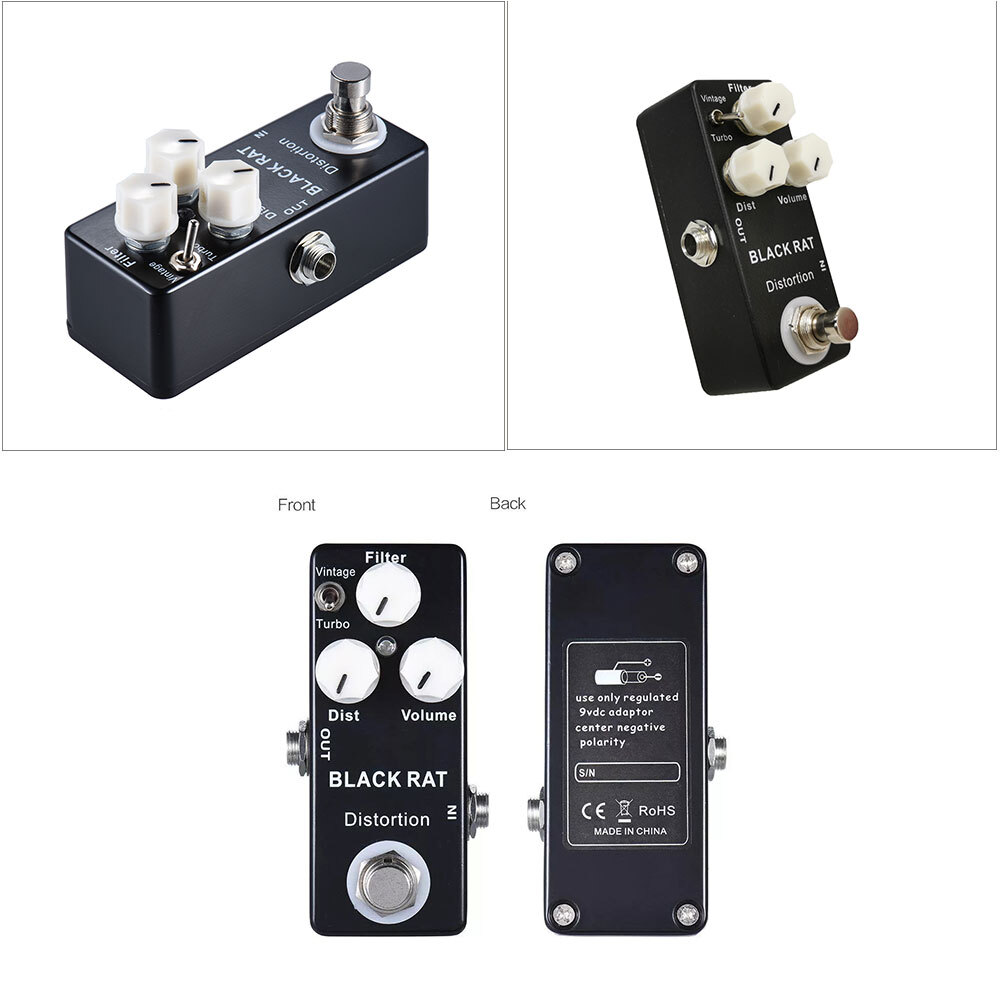 JHS Guitar Distortion & Overdrive Pedals Upgraded KING Co LM308
