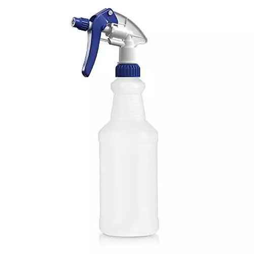 Bar5F Empty Plastic Spray Bottle 16 oz, Professional, Chemical Resistant