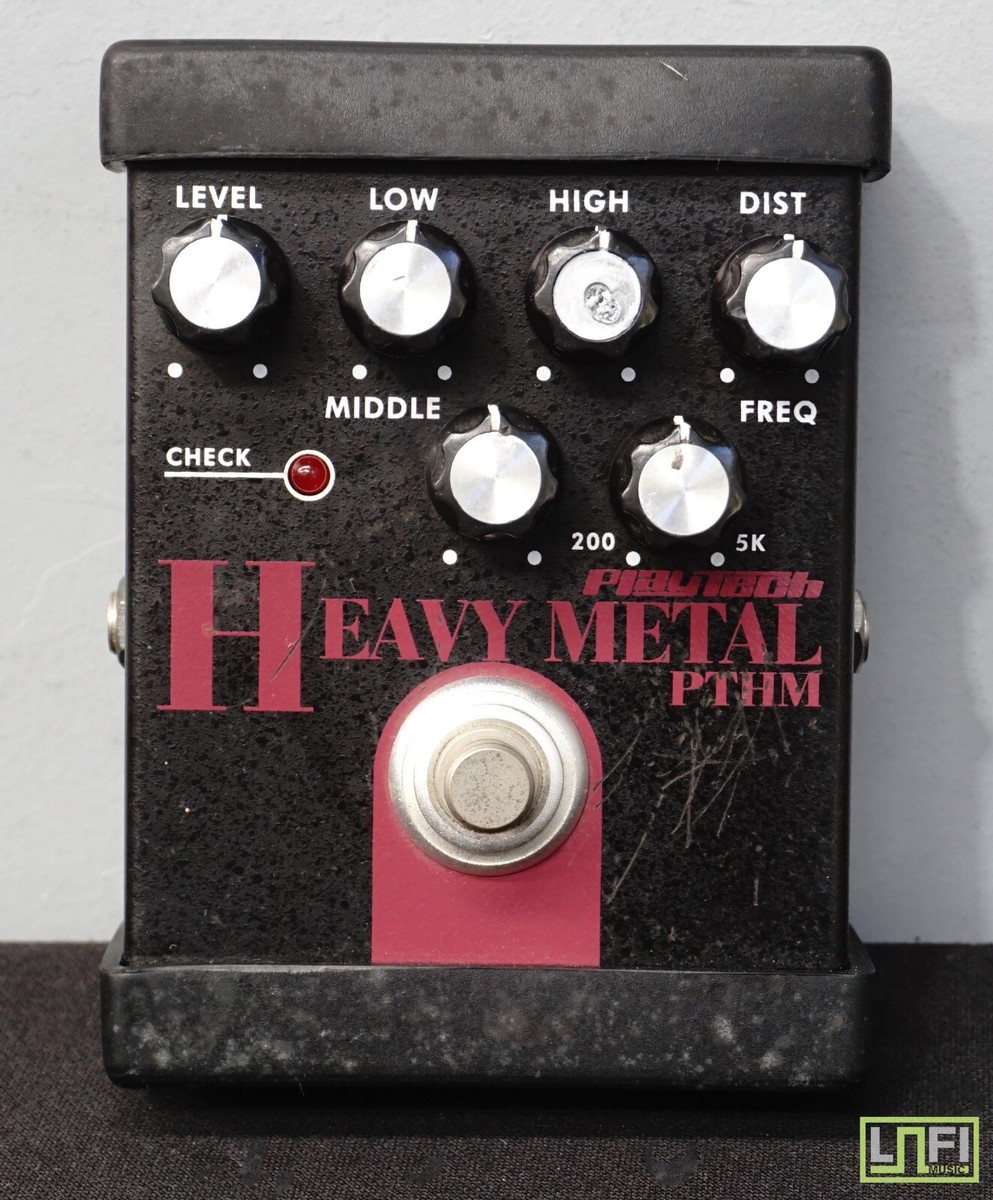 Playtech Heavy Metal PTHM Distortion Guitar Effect Pedal / Play
