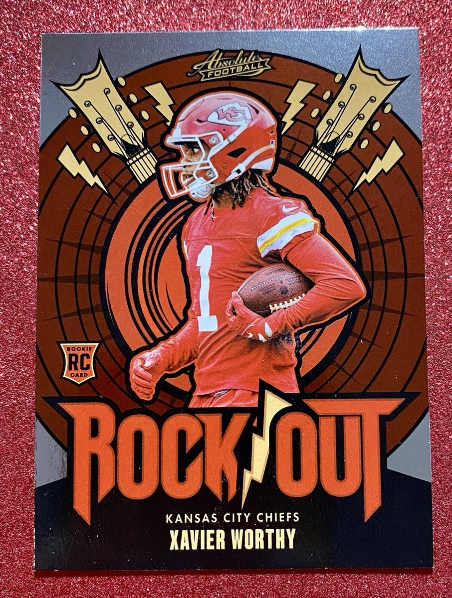 2024 Panini Absolute Xavier Worthy Rock Out Base Insert RO-XWY
