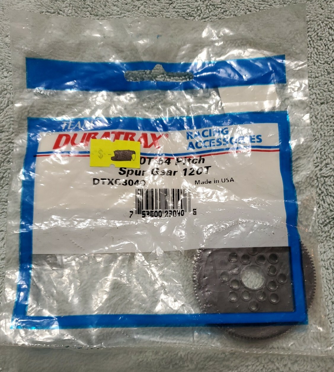 DURATRAX 120T Tooth 64P Pitch Spur Gear DTXC3040 Vintage RC Part