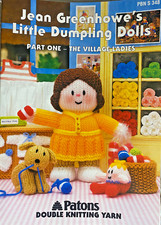 Jean Greenhowe's Knitting Pattern Booklet - LITTLE DUMPLING DOLLS Part 1 