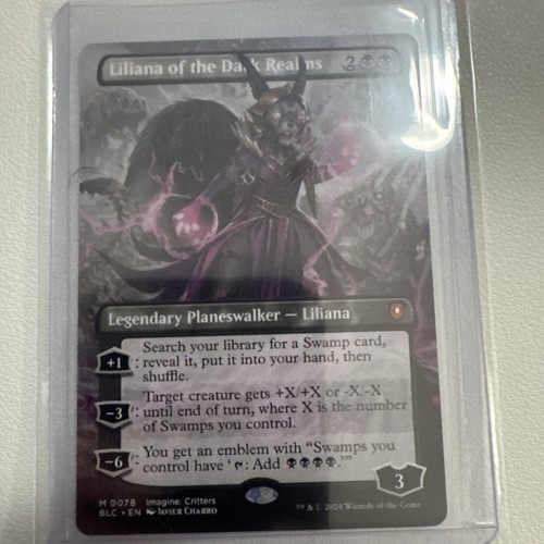 Liliana of the Dark Realms (NM Non-Foil) BLC-0078 Mythic MTG - 第 3/4 張圖片